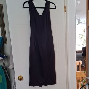 Elegant Black Midi Dress